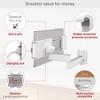 Barkan 7" - 12" Tablet Mount for Wall & Cabinet Full Motion - Extension, Swivel & Tilt - 3 of 4