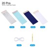 Unique Bargains Party Decoration Reusable Strong Rope Tassel Garland Banner 20 Pcs - 3 of 4