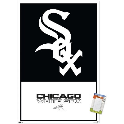 MLB Chicago White Sox - Retro Logo Wall Poster, 14.725 x 22.375 