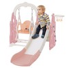 Toddler Playset with Slide,Toddler Slide,Slide for Kids with Basketball Hoop, Kids Slide Toddler Playground Toddler Slide Indoor Outdoor Toys - 4 of 4