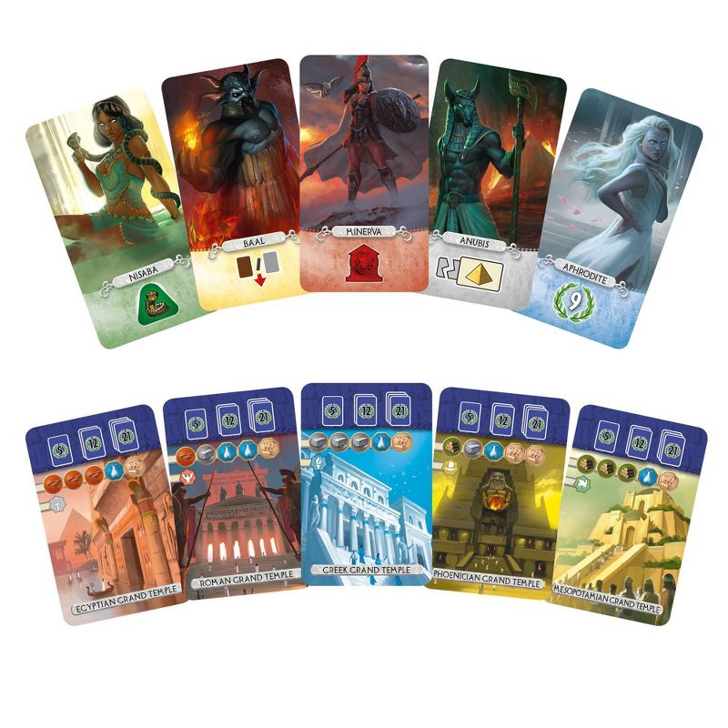 7 Wonders Duel Pantheon Expansion Board Game, 5 of 8