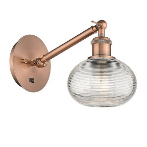 Ithaca - 1 Light Arm Adjusts Up and Down Wall Sconce In Industrial Style-7 Inches Tall and 6 Inches Wide - 1 of 1