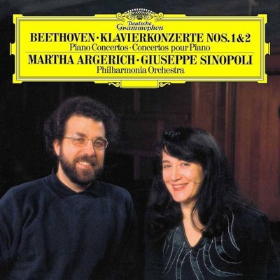 Martha Argerich/Philharmonia Orchestra London/Giuseppe Si - Beethoven: Piano Concertos Nos. 1 & 2 (2 LP) (Vinyl)