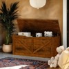 FURNIinspire Dressers Storage Chest Sturdy Storage Bench For Bedroom, Living Room, Wooden Entryway Bench, Storage Box, Brown, 39.36"*15.75"*18.1" - 2 of 4