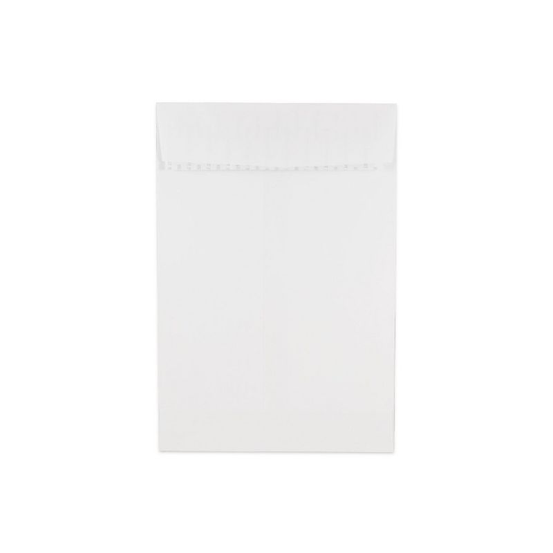 JAM Paper 6 x 9 Open End Catalog Envelopes with Peel and Seal Closure White 356828777C, 1 of 5