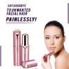 YEVYO Facial Hair Remover Electric Razor for Women - Rose Gold - 2 of 4