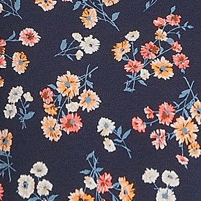 deep sea colorful floral