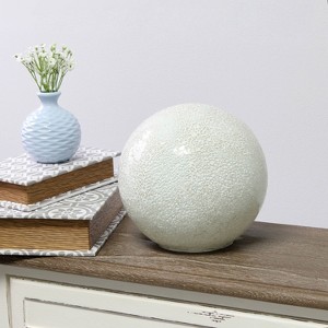 1-Light Mosaic Stone Ball Table Lamp - Simple Designs - 1 of 4