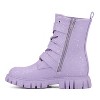 Olivia Miller Girl's Love Me Combat Boots - 3 of 4