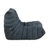 Microfiber Upholstery Luxury Accent Floor Chair with Button-Tufted Detail, High-Resilience Foam and Non-Slip Bottom - 4 of 4