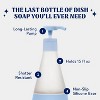 LunaLulinlk Dish Soap Glass Dispenser, Shatter Resistant, Periwinkle Blue, 2 Pack, 14 oz - 2 of 4