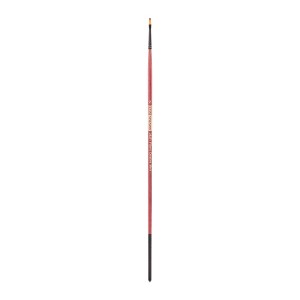 Creative Mark Ebony Splendor Short-Handled Synthetic Sable Paint Brush, Filberts, Teijin Multi-Filament Hair, Handcrafted Synthetic Paint Brushes for - 1 of 4