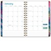 HARDCOVER 2026 Planner, 5.5"x8": 14 Months (Nov 2025-Dec 2026), Daily/Weekly/Monthly,  Bookmark, Pocket Folder w Sticky Notes (Summer Bliss) - 4 of 4