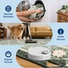 Modern Farmhouse Floral Washable Area Rug for Living Room Machine Washable Non Slip Ultra Thin Low Pile Floor Cover for Bedroom Kitchen Kid's Room - 4 of 4