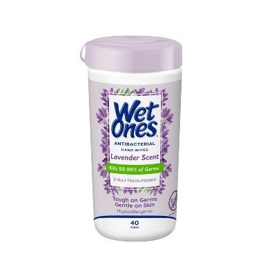 Wet Ones Antibacterial Hand Wipes Canister - Fresh Scent - 40ct : Target