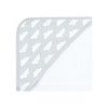 Hudson Baby Infant Girl Cotton Rich Hooded Towels, White Dots Pretty Elephant, One Size - 3 of 4
