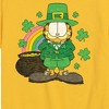 Boys' - Garfield - Rainbow Shamrocks Short Sleeve Graphic T-Shirt - 2 of 4