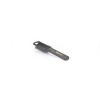 Bass Brushes The Travel Brush Style & Detangle Hair Brush Professional Grade Nylon Pins High Polish Acrylic Handle Fold Up Design with Mirror Black - 4 of 4