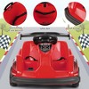 Costway 6V Battery Powered Go Kart Kids Ride On 4 Wheel Racer RC w/ Bumper & Music - 4 of 4