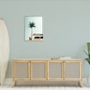 Stupell Industries Surf Bus Yellow With Palm Tree Photography Framed Giclee Art - 2 of 4