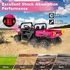 Costway 2 Seater Ride On UTV 24V Kids Electric Vehicle Dump Truck with Remote Control Dump Bed and Extra Shovel - 2 of 4