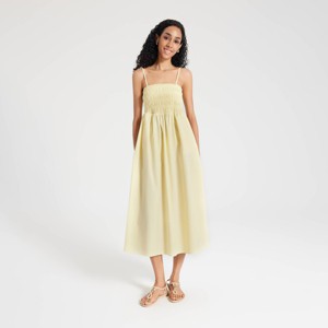 Women's Smocked Midi Slip Dress - A New Day™ - 1 of 4