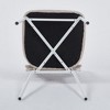 NicBex Set of 4 Rattan Backrest Dining Chair Modern Upholstered Padded Seat Side Chair with Metal Legs for Dining Room - 4 of 4