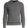 Lands' End Men's Fine Gauge Cashmere Sweater - 2 of 4