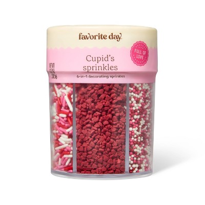 Valentine's 6 Cell Sprinkles - 6.37oz - Favorite Day™