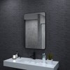 Aluminum Framed Rounded Rectangle Bathroom Wall Mirror,Vanity Mirror - 3 of 4