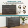 ALEXOUN 6-Drawer Dresser Cabinet with Large Capacity, 110lbs Heavy-Duty Storage, Modern Design for Living Room,Dining Room,Bedroom - 4 of 4