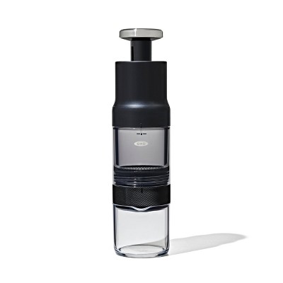 OXO BREW Rapid Brewer Single-Serve Coffee Maker Black: Manual Pour Over, Permanent Screen Filter, Dishwasher-Safe Parts