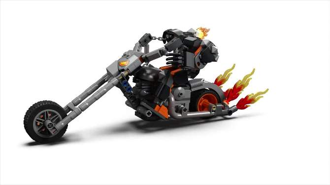 LEGO Marvel Ghost Rider Mech &#38; Bike Motorbike Toy 76245, 2 of 8, play video
