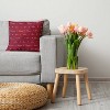 16"x16" Valentine's Day Love Dream Square Throw Pillow Buddha - e by design: Indoor Decorative Cushion, Polyester Fill, Twill Fabric - 3 of 4