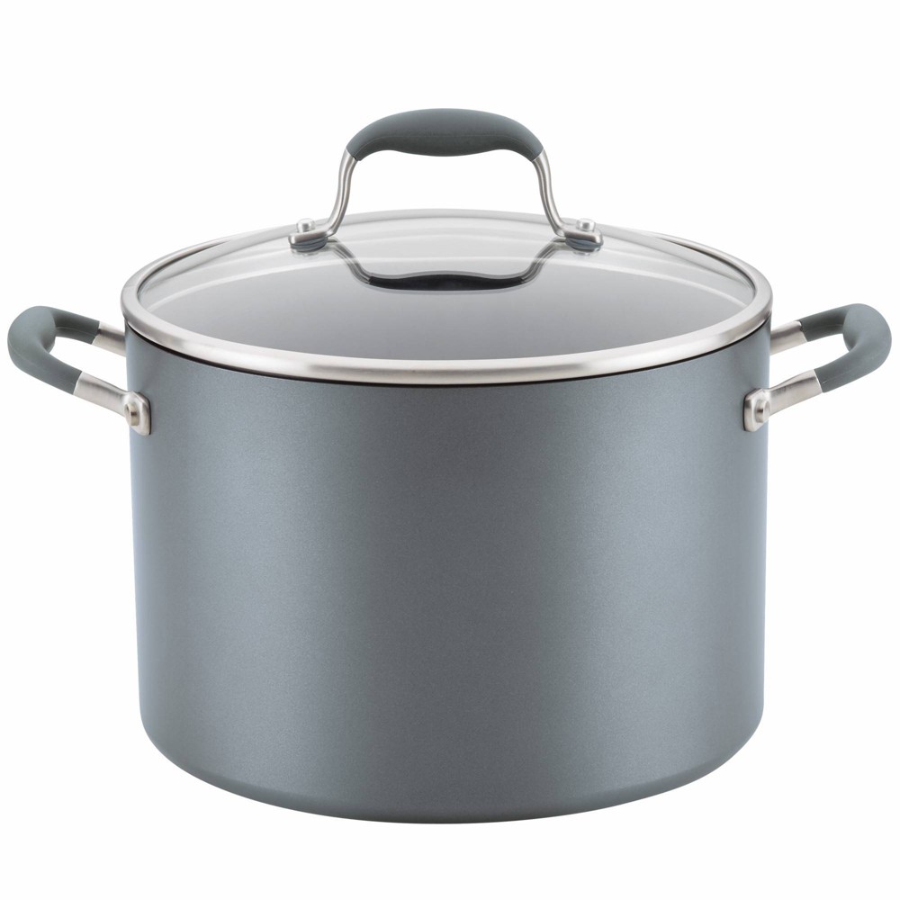 Photos - Pan Anolon Advanced Home 10qt Covered Stockpot Moonstone 