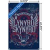 Trends International Lynyrd Skynyrd - Navy Logo Unframed Wall Poster Print Clear Push Pins Bundle 14.725" x 22.375" - 3 of 4
