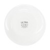 Gibson Ultra White Shadow 6 Piece 7 Inch Opal Glass Dessert Plate Set in White - 4 of 4