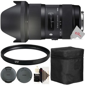 Sigma 18-35mm f/1.8 DC HSM Art-Series Zoom Lens for Canon EF with UV Accessory Kit - 1 of 4