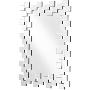 Elegant Lighting Sparkle 31.5 in. Contemporary Rectangle Mirror in Clear - 1 of 4