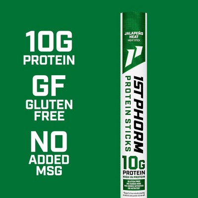 1st Phorm Jalapeno Heat Protein Meat Sticks - 9.2oz/8ct
