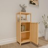 ORRD 41" Single Door Storage Locker with Shelf, Large Capacity Cabinet for Multi-Scene Use – Entryway, Office, Garage, or Bedroom - 3 of 4
