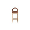Meridian Furniture,Conrad Cognac Velvet Counter Stool - 3 of 4