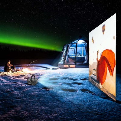 P6 Ultimate 1100 LED Lumens Smart DLP Projector with Wi-Fi and Bluetooth