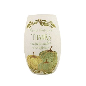 Stony Creek 5.0 Inch Beautiful Bounty Small Vase Autumn Thanksgiving Novelty Sculpture Lights - 1 of 3