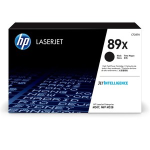 HP Inc. 89X High Yield Black Original LaserJet Toner Cartridge, ~10,000 pages, CF289X - 1 of 4