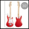 Ashthorpe 30-Inch Beginner Electric Guitar with Amplifier, Kids Basic Starter Kit with Gig Bag and Accessories - 3 of 4