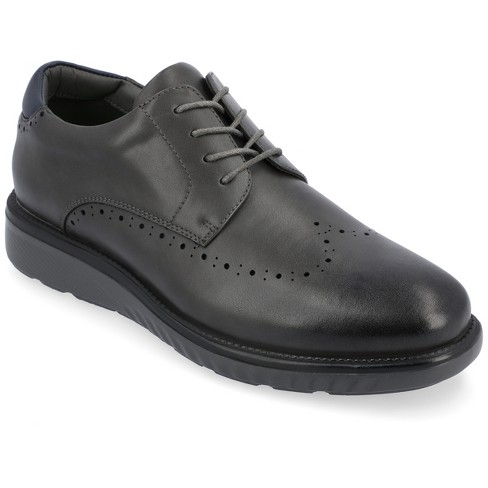 Vance Co. Ramos Wingtip Hybrid Dress Shoe, Grey 8.5 : Target