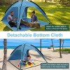 Racxily 4-6 Person Camping Tent, Foldable Waterproof Beach Tents w/ 3 Door Openings&Carrying Bag, UPF50+ for Picnic Camping Hiking Adventure Fishing - 4 of 4
