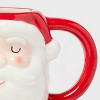 16oz Earthenware Figural Christmas Santa Mug - Wondershop™ - image 3 of 3