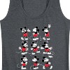 Women's - Disney - Mickey Poses Grid Graphic Racerback Tank - 2 of 4